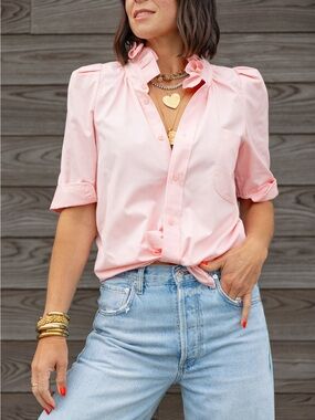 KMJ Bontina Top in Pink